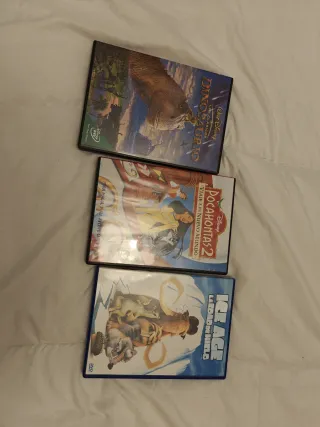 DVD Ice Age La Edad de Hielo, Pocahontas y dinosau