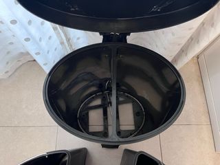 Cubo basura acero inox doble compartimento