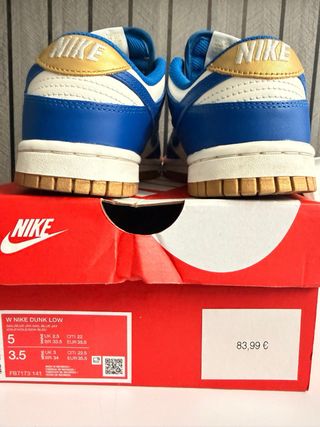 Nike Dunk low Talla 35.5 niña