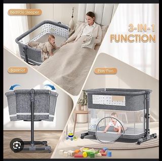 Cuna 3 funciones en 1.