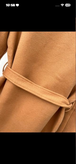 Cappotto donna camel