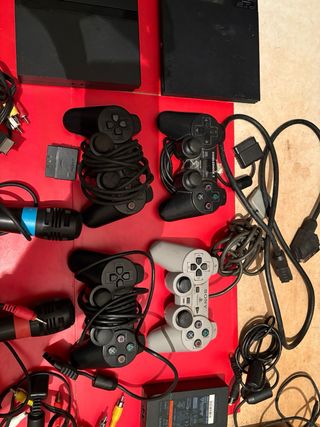 Consolas Sony PlayStation 2 (PS2) Negras d todo