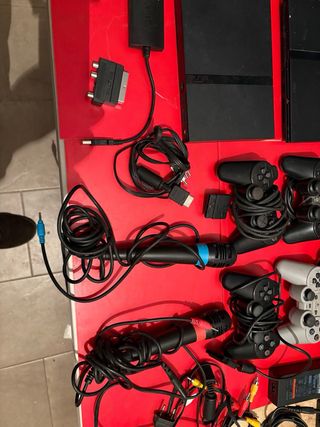 Consolas Sony PlayStation 2 (PS2) Negras d todo