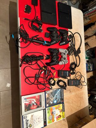 Consolas Sony PlayStation 2 (PS2) Negras d todo