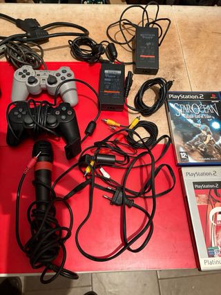 Consolas Sony PlayStation 2 (PS2) Negras d todo