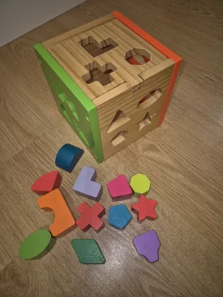 Lote Juguetes Bebe Madera Educativos