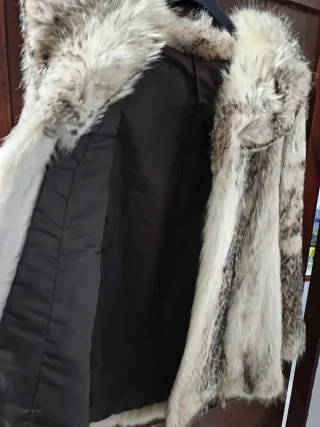 Chaquetón de piel de zorro