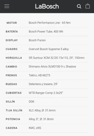 Bicicleta Eléctrica Lapierre