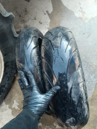 Neumáticos moto 120/70r17 y 160/60r17