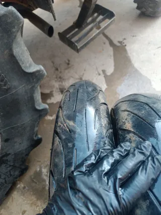 Neumáticos moto 120/70r17 y 160/60r17