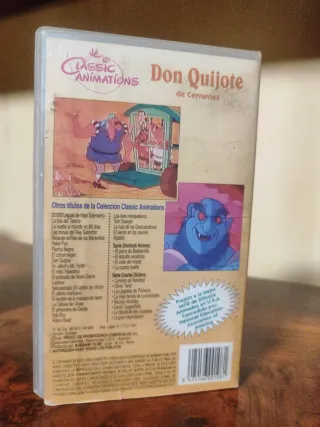 2 Cassette VHS Dibujos Infantiles