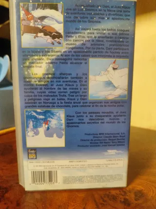 2 Cassette VHS Dibujos Infantiles