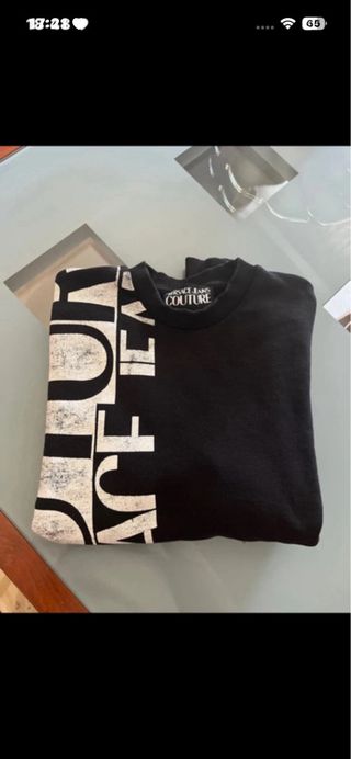 Felpa Versace Jeans Couture nera