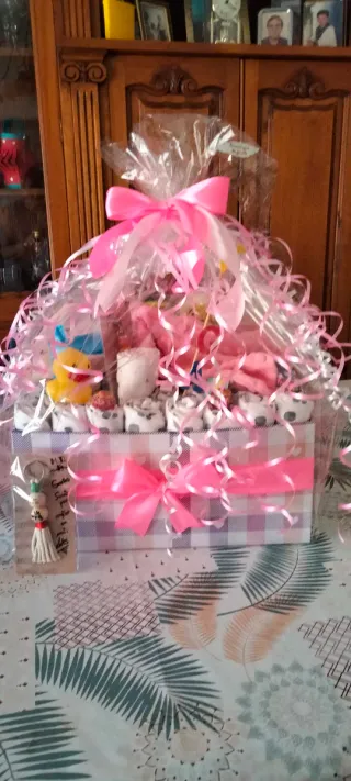 Tarta de pañales temática