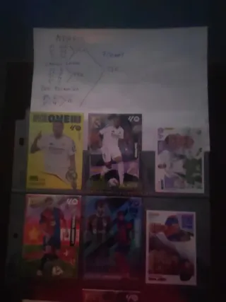 9 Cromos Futbol Mbappé, Yamal, DRO.