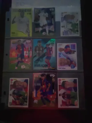 9 Cromos Futbol Mbappé, Yamal, DRO.
