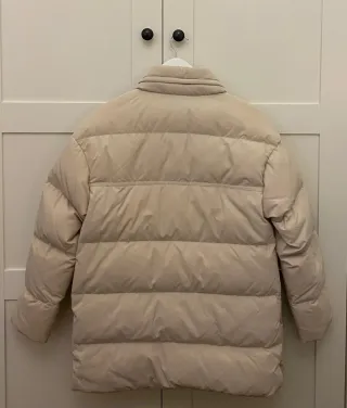 Plumífero Bimba y Lola Beige. Talla como una M