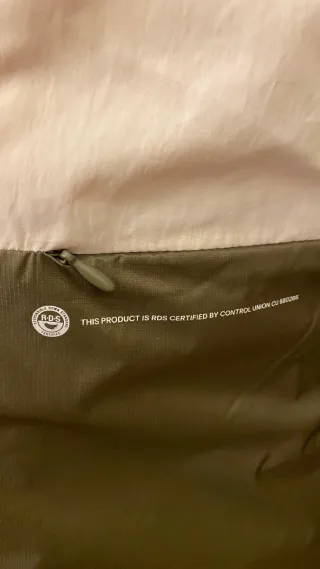 Plumífero Bimba y Lola Beige. Talla como una M