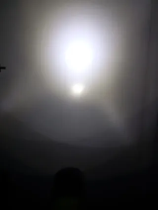 Linterna de buceo LED amarilla