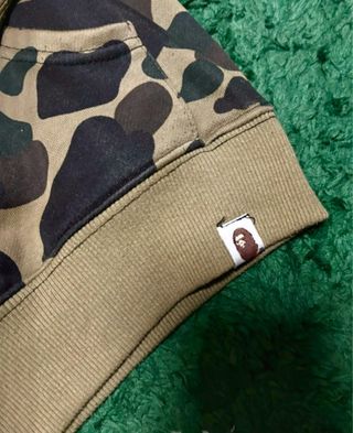 Sudadera BAPE Shark Camuflaje Negra