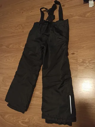 Pantalón de nieve negro talla 116