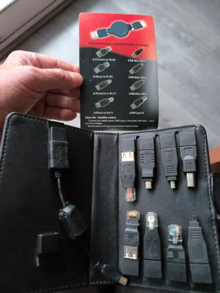 Lote Cables y Adaptadores PC, Audio, Vídeo