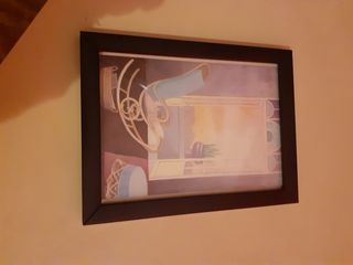 Cornice in legno nero 15x20cm