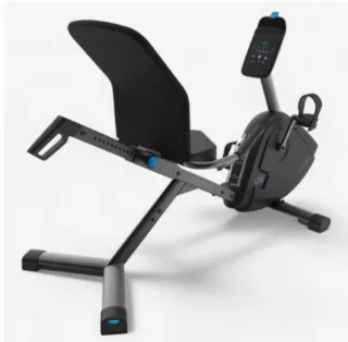 Bicicleta Estática Domyos Seat Conectada semitum