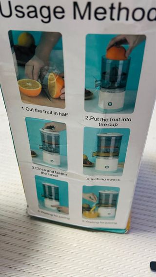 Exprimidor Cítricos Portátil USB