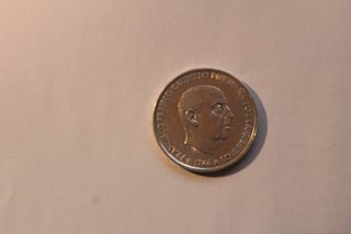 2 Monedas 100 Pesetas Plata Franco 1946