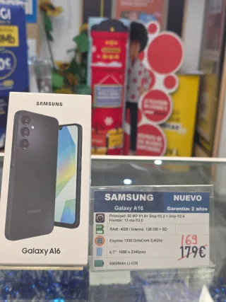 Samsung Galaxy A16 128GB Negro