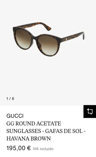 Gafas de sol Gucci mujer
