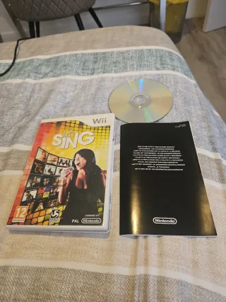 Juego Wii Let's Sing Karaoke