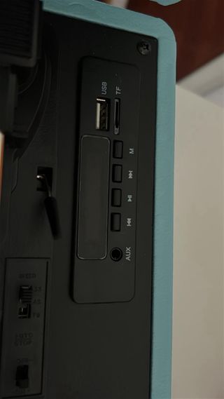 Tocadiscos Maletín Prixton Azul/Negro