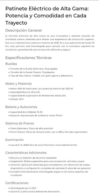 Patinete eléctrico Bongo Cecotec V70 Connected