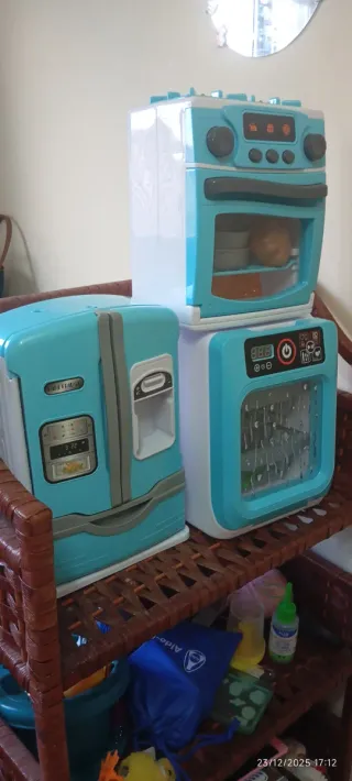 Juguetes Cocina, Nevera y Lavavajillas