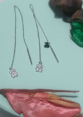 Pendientes largos TOUS Puppies oso