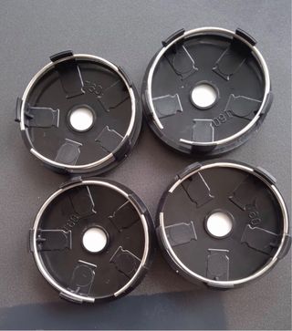 Tapas de llanta BBS verdes (4 unidades)