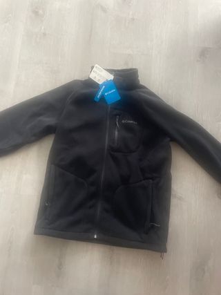 Sudadera Polar Columbia Negra