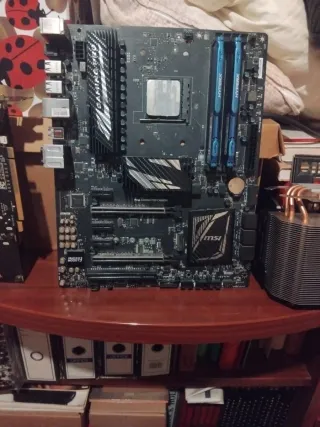 Pc msi procesador AMD tarjeta gráfica radeon