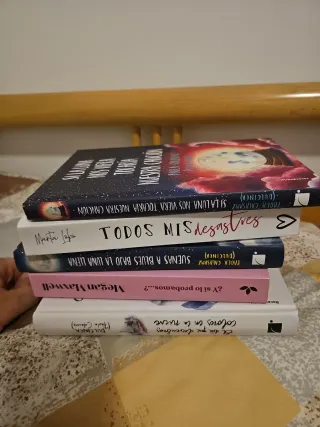 Lote de 5 libros para Sandra
