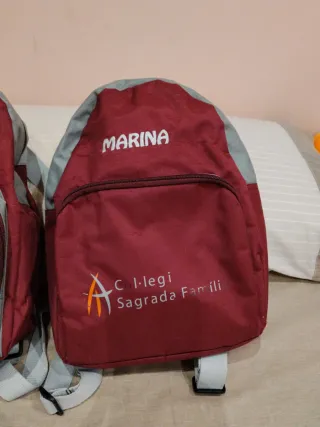 Mochila escolar Sagrada Familia