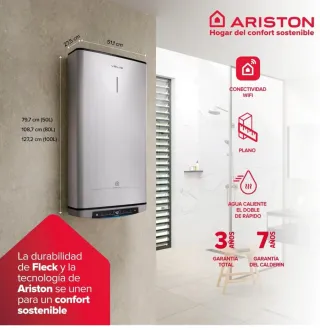Termo Ariston Velis Tech Dry Wifi de 80 y 100