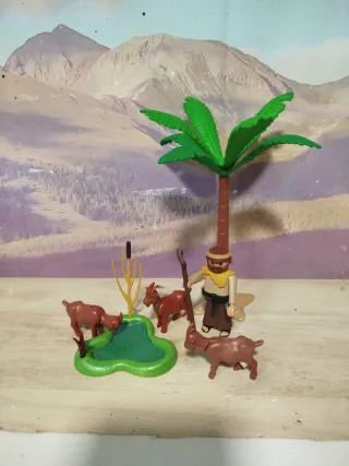 Playmobil Pastor y Animales