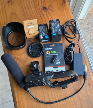 JVC GY‑HM250ESB 4K streaming + overlays deportivos