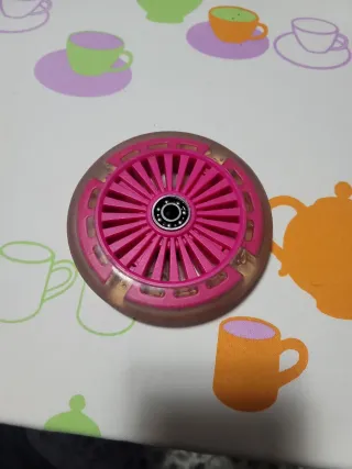 Rueda patinete con luz LED