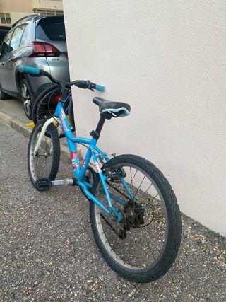 Bicicleta infantil Decathlon 20 pulgadas