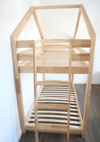 Cama litera madera