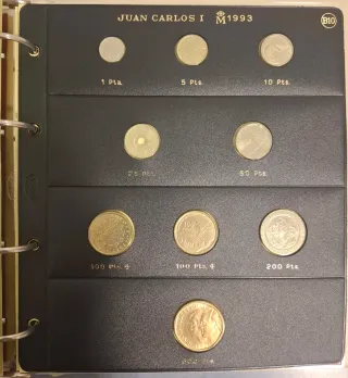 Monedas Españolas Juan Carlos I ( 3 Tomos).