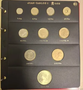 Monedas Españolas Juan Carlos I ( 3 Tomos).